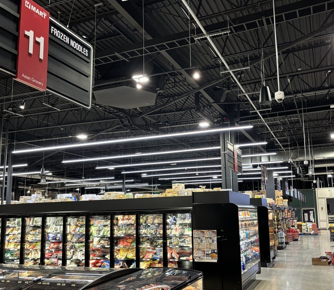 H-Mart Beacon Hill grocery aisles